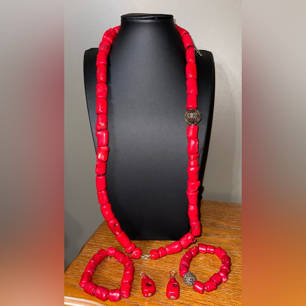 Necklace, Bracelet and Earring Set